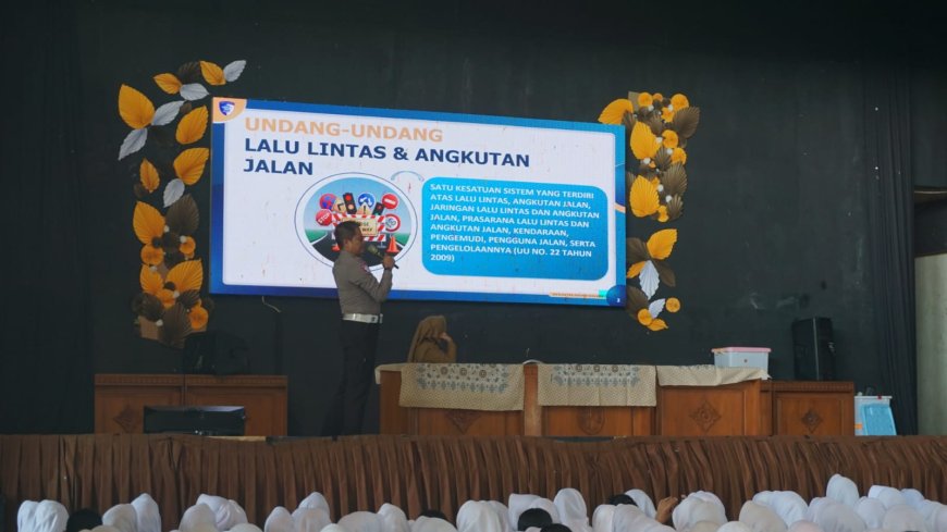 1.250 Pelajar Ikuti Edukasi Tertib Berlalu Lintas dari Polres Malang