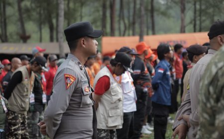 Polres Blitar Siapkan Personel Tanggap Bencana Cegah dan Tangani Karhutla