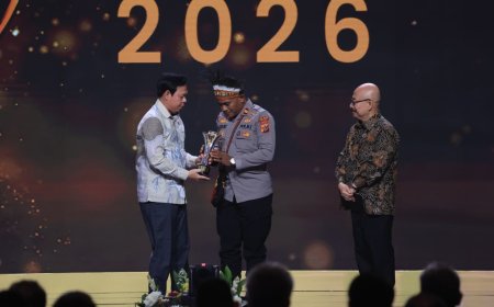 Polisi Tapal Batas dan Pedalaman Hoegeng Awards 2026 Diraih Iptu Motalip Litiloly, Bukti Pengabdian Humanis di Nduga