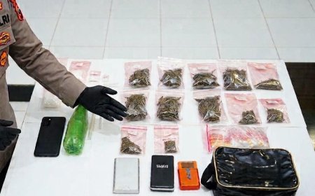 Polres Malang Ungkap Kasus Narkoba, Tersangka dan Barang Bukti Diamankan